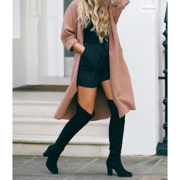 NightWalker Black Over the Knee OTK boots - Picture 5 of 6